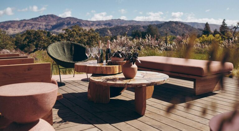 Chandon California debuts reimagined home, celebrating unique ethos and warm and inspiring hospitality.