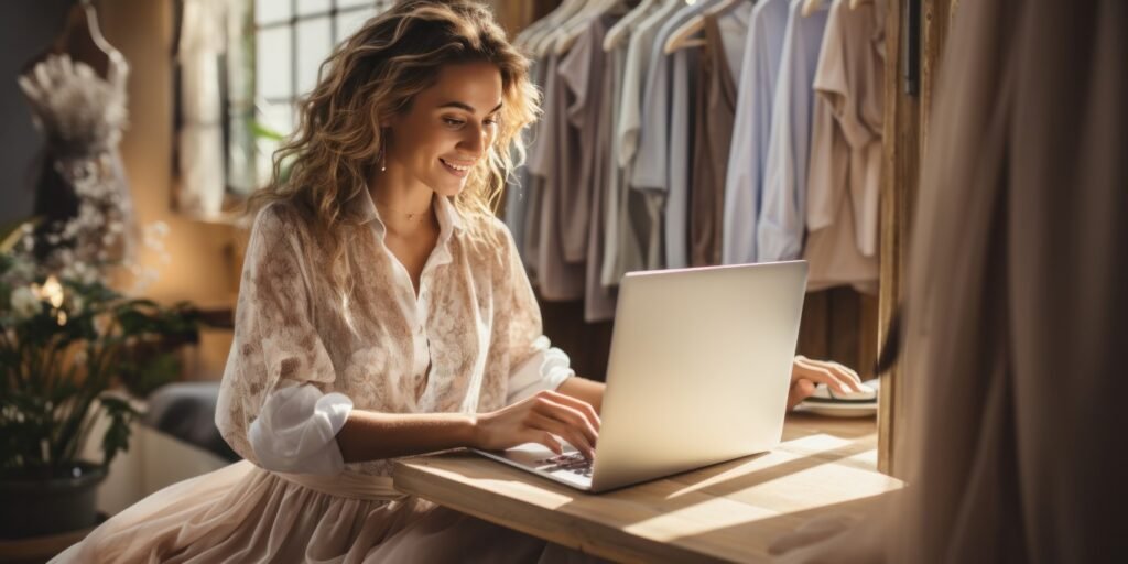 How to Start a Fashion Brand with no Money: a Fashion Designer works on her Brand.