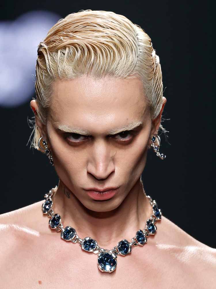 Peter Sposito Studio's "The RTW Couture" collection, during Mercedes-Benz Fashion Week Madrid