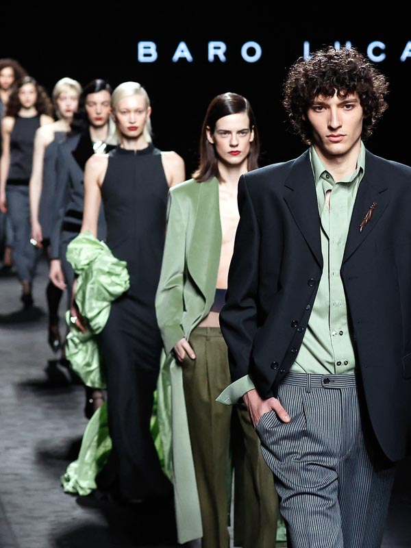 Baro Lucas 'Aeterna Fall 2026' collection during Mercedes-Benz Fashion Week Madrid - February 2025