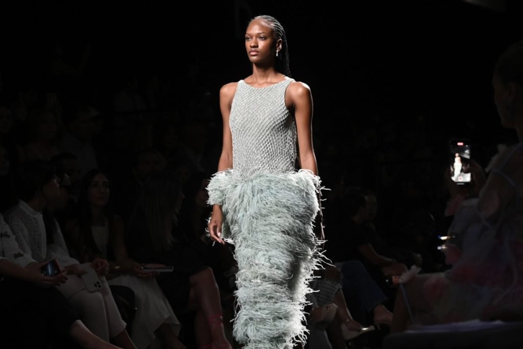 Claro Couture "Rosé Noir" collection during Mercedes-Benz Fashion Week Madrid - September 2025