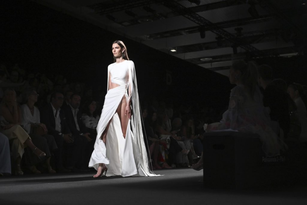 Claro Couture "Rosé Noir" collection during Mercedes-Benz Fashion Week Madrid - September 2025