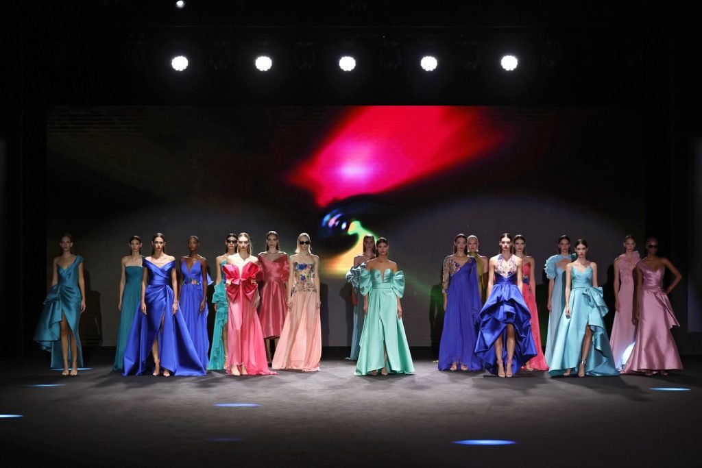 Hannibal Laguna "Lazuliflow" collection during Mercedes-Benz Fashion Week Madrid - September 2025