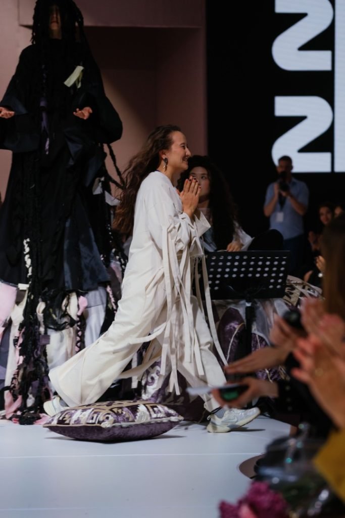 Zhalt Zhult "Bailiau: A New Kazakh Rite of Female Initiation" collection during Visa Fashion Week Almaty SS2026 - October 2025