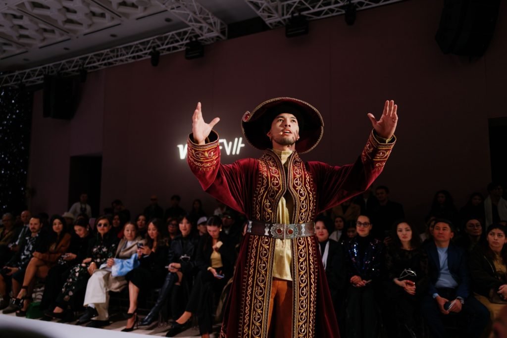 ZhSaken presents its latest collection during Visa Fashion Week Almaty SS2026 - October 2025