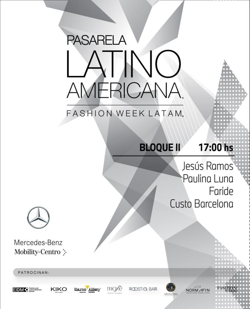 FASHION WEEK LATAM 2025, 7th Edition, Madrid - Spain