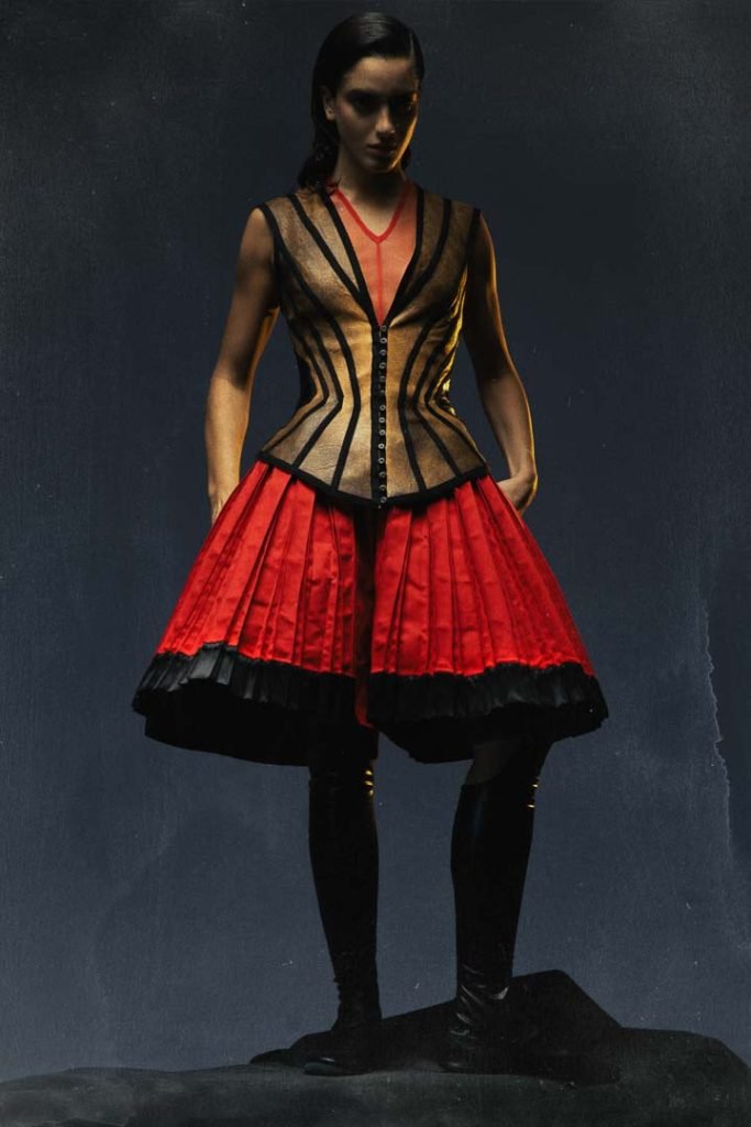 Gio Levan’s Kinto Shorts reinterpret 19th-century Tbilisi culture through sculptural design, blending movement, craftsmanship, and playful authority.