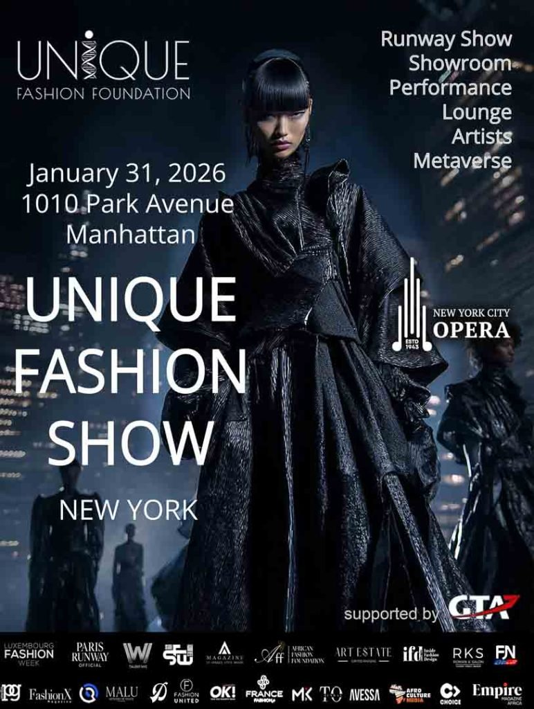 The 6th edition of Unique Fashion Show lands in Manhattan, showcasing global designers, innovative runway concepts, and the future of fashion.