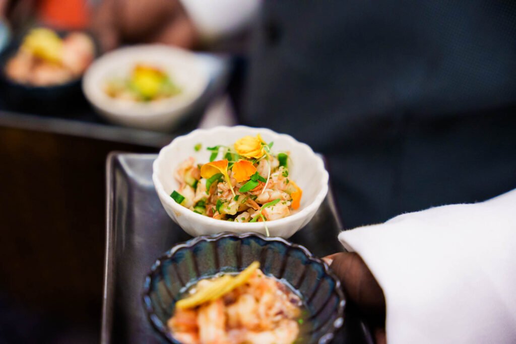 Tasty bites from the culinarians at Artisans of Wine & Food