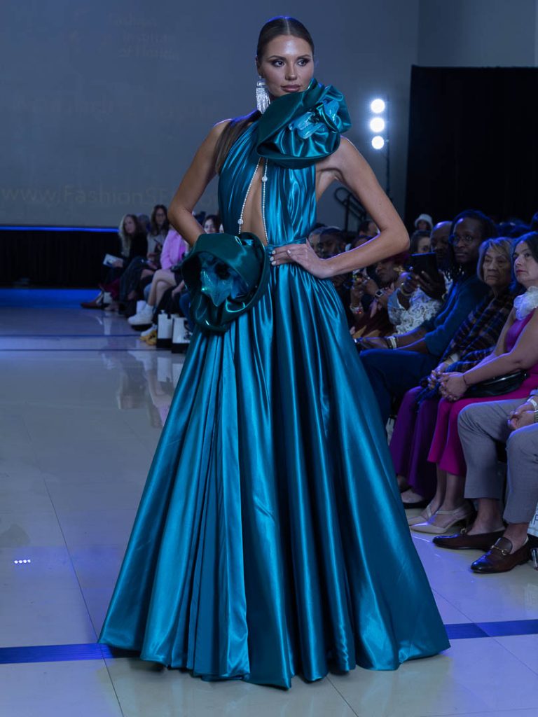 Keiondra Payne's collection presented at the Fashion Institute of Florida Graduate Show 2026
