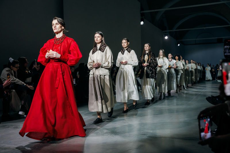 Khrystyna Rachytska "Live" during Ukrainian Fashion Week - March 2026