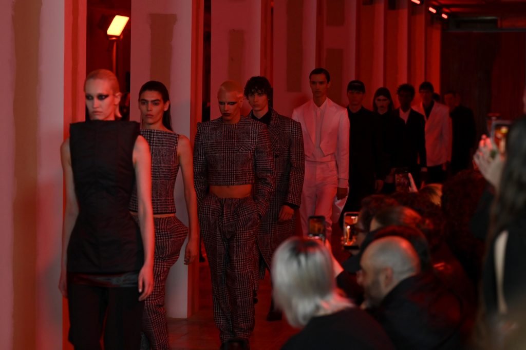 Acromatyx "Fe_Male 009" collection during Mercedes-Benz Fashion Week Madrid | March 2026