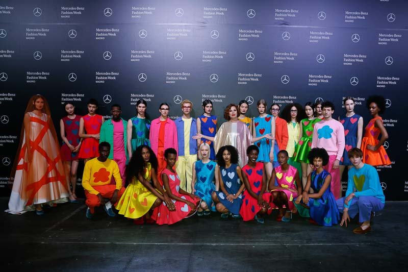 Agatha Ruiz de la Prada "Nature in a Visceral State" collection presented during Mercedes-Benz Fashion Week Madrid | March 2026