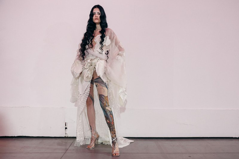 LeCRI "Ama" collection during Ukrainian Fashion Week - March 2026