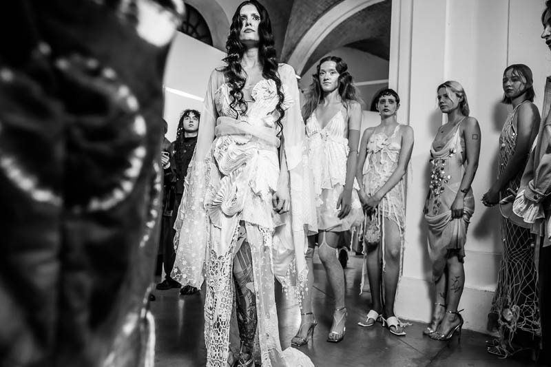 LeCRI "Ama" collection during Ukrainian Fashion Week - March 2026